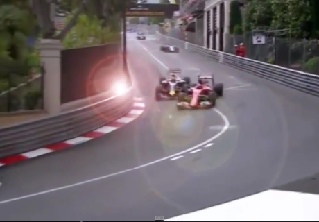 Kimi Räikkönen vs Daniel Ricciardo, Monaco GP 2015