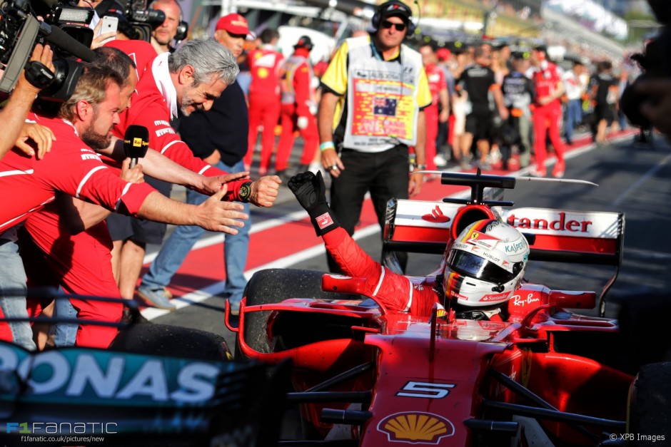 Sebastian Vettel, Scuderia Ferrari, Austraalia GP