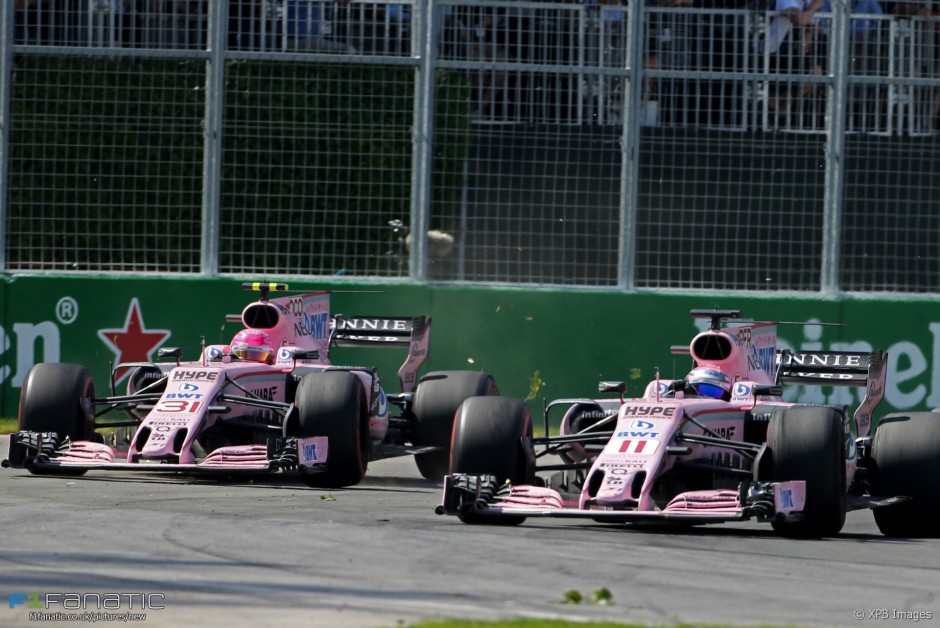 Force India Kanada etapil.