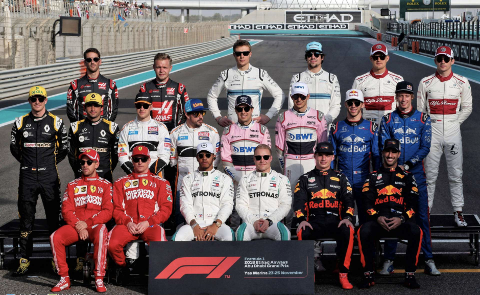 Abu Dhabi sõitjad F1